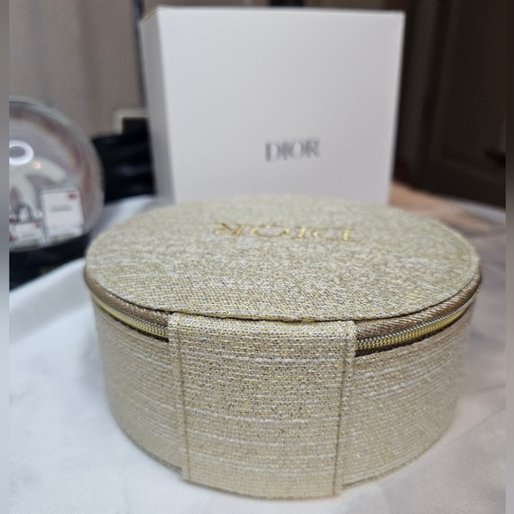 Dior Gold Textured Watch Case with Charm - Picture 7 of 8